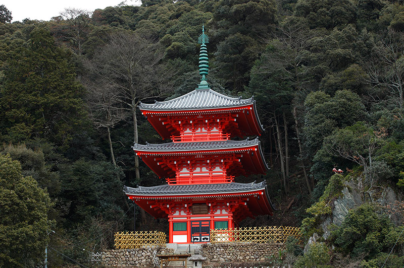 岐阜公園三重塔